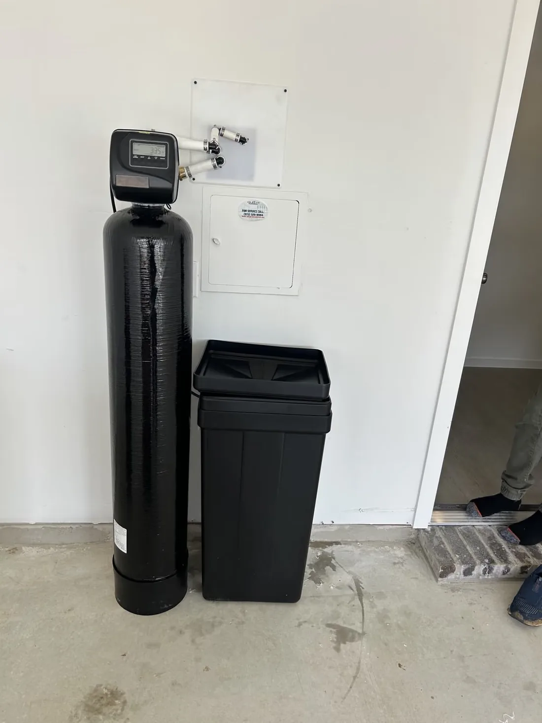 Clean garage corner